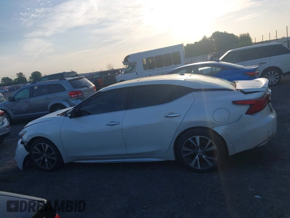2017 Nissan Maxima S with VIN 1N4AA6AP2HC367322, listed as a IAAI auction lot 42012073 with 116,497 mi miles and . Bid and sale history available at DreamBid. Image 14.