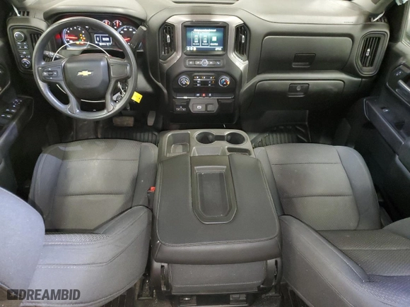 2019 Chevrolet Silverado 1500 Work Truck with VIN 1GCRYAEF0KZ272713, listed as a Copart auction lot 82215444 with 144,792 mi miles and Salvage Title. Bid and sale history available at carsss.com. Image 8.