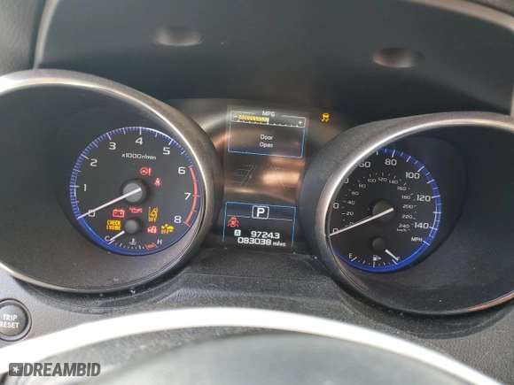 2018 Subaru Outback Premium with VIN 4S4BSAHC9J3202225, listed as a Copart auction lot 49802025 with 83,038 mi miles and Salvage Title. Bid and sale history available at carsss.com. Image 9.