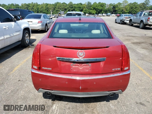 2008 Cadillac CTS RWD w/1SB with VIN 1G6DV57V080179186, listed as a Copart auction lot 61551864 with 183,121 mi miles and Clean Title. Bid and sale history available at carsss.com. Image 6.