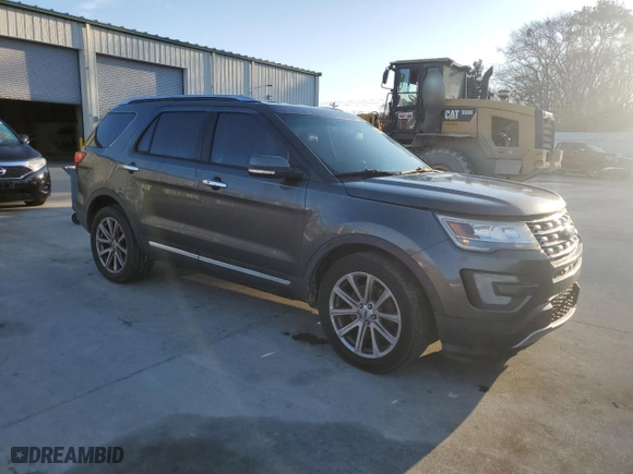 2016 Ford Explorer Limited with VIN 1FM5K8F84GGD15442, listed as a Copart auction lot 43364215 with 172,606 mi miles and Salvage Title. Bid and sale history available at carsss.com. Image 4.