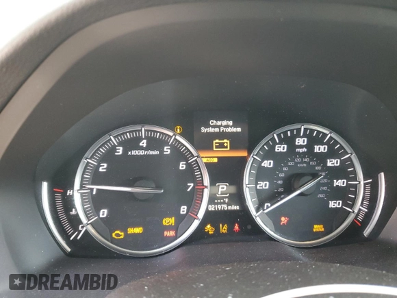 2020 Acura MDX with VIN 5J8YD4H30LL058353, listed as a Copart auction lot 88729175 with 21,975 mi miles and Salvage Title. Bid and sale history available at carsss.com. Image 9.