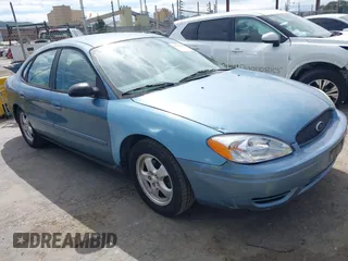 2006 Ford Taurus SE with VIN 1FAFP53U06A207921, listed as a IAAI auction lot 41892288 with 1 mi miles. Bid and sale history available at carsss.com. Image 1.