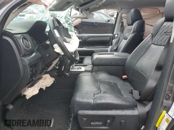 2015 Toyota Tundra 4WD Truck Platinum with VIN 5TFAW5F16FX462515, listed as a Copart auction lot 71388484 with 0 mi miles and Salvage Title. Bid and sale history available at carsss.com. Image 7.