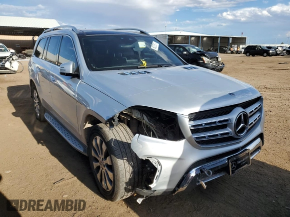2019 Mercedes-Benz GLS 450 with VIN 4JGDF6EE4KB219246, listed as a Copart auction lot 68257874 with 49,723 mi miles and Salvage Title. Bid and sale history available at DreamBid. Image 4.
