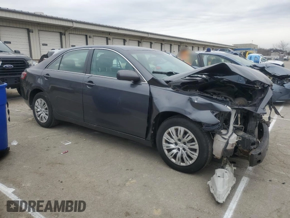 2011 Toyota Camry LE with VIN 4T1BF3EK7BU725718, listed as a Copart auction lot 50952985 with 277,336 mi miles and Salvage Title. Bid and sale history available at carsss.com. Image 4.