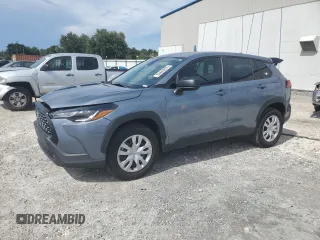 2022 Toyota Corolla Cross L with VIN 7MUAAAAG8NV017352, listed as a Copart auction lot 63440835 with 55,407 mi miles and Salvage title. Bid and sale history available at DreamBid. Image 1.