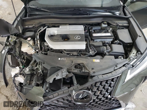 2019 Lexus UX 200 with VIN JTHY3JBH2K2019447, listed as a Copart auction lot 60448565 with 122,586 mi miles and Salvage title. Bid and sale history available at DreamBid. Image 12.