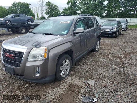 2012 GMC Terrain SLE-2 with VIN 2GKALSEK9C6127153, listed as a Copart auction lot 63987805 with 128,184 mi miles and Salvage title. Bid and sale history available at DreamBid. Image 1.