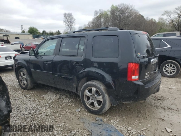 2012 Honda Pilot EX-L with VIN 5FNYF4H67CB073969, listed as a Copart auction lot 51132225 with 254,792 mi miles and Clean title. Bid and sale history available at DreamBid. Image 2.