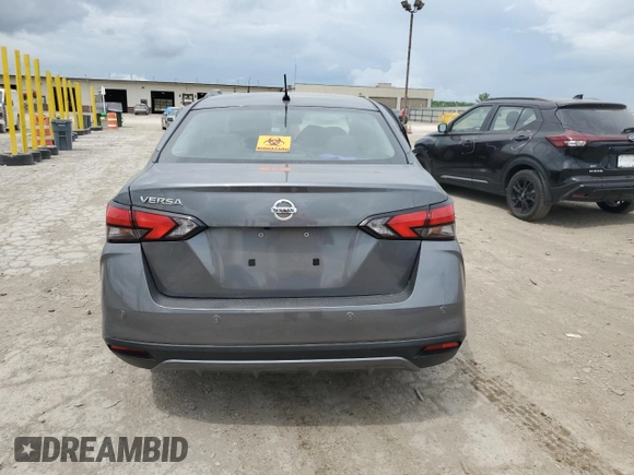 2021 Nissan Versa S with VIN 3N1CN8DV2ML878799, listed as a Copart auction lot 56636755 with 72,466 mi miles and Salvage title. Bid and sale history available at DreamBid. Image 6.