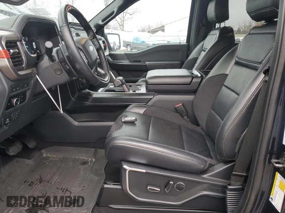 2023 Ford F-150 Raptor with VIN 1FTFW1RG0PFD16861, listed as a Copart auction lot 52928285 with 19,454 mi miles and Salvage Title. Bid and sale history available at DreamBid. Image 7.