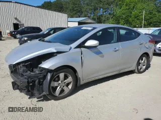 2012 Hyundai Elantra Limited z VIN KMHDH4AE6CU349491, wystawiony jako Copart lot #57645275 z przebiegiem 166 833 mil mil oraz Szkoda całkowita • Salvage title. Historia ofert i sprzedaży dostępna na DreamBid. Obrazek 1.
