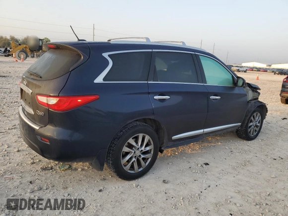 2015 Infiniti QX60 with VIN 5N1AL0MM7FC505044, listed as a Copart auction lot 50347925 with 82,514 mi miles and Salvage title. Bid and sale history available at DreamBid. Image 3.