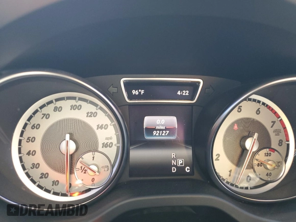2016 Mercedes-Benz CLA 250 with VIN WDDSJ4EB0GN377261, listed as a Copart auction lot 50637184 with 92,127 mi miles and . Bid and sale history available at DreamBid. Image 9.