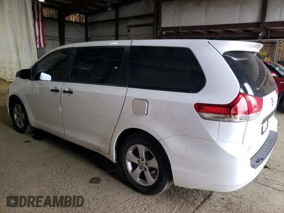 2014 Toyota Sienna L with VIN 5TDZK3DCXES441002, listed as a Copart auction lot 87139804 with 229,943 mi miles and Salvage Title. Bid and sale history available at carsss.com. Image 2.