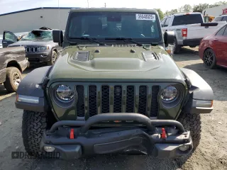 2021 Jeep Wrangler Unlimited Rubicon with VIN 1C4HJXFN4MW789526, listed as a Copart auction lot 59540025 with 33,583 mi miles and Salvage title. Bid and sale history available at DreamBid. Image 5.