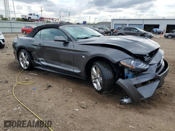 2019 Ford Mustang EcoBoost with VIN 1FATP8UH7K5176885, listed as a Copart auction lot 56626555 with 68,243 mi miles and Salvage title. Bid and sale history available at DreamBid. Image 4.
