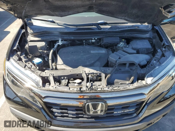 2017 Honda Ridgeline Black Edition with VIN 5FPYK3F88HB010727, listed as a Copart auction lot 64104615 with 116,848 mi miles and Salvage title. Bid and sale history available at DreamBid. Image 11.