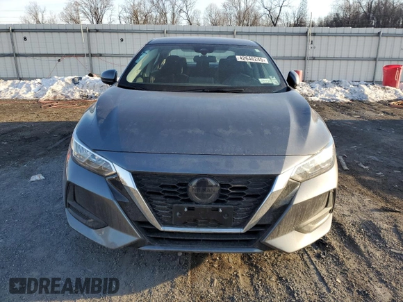 2022 Nissan Sentra SV with VIN 3N1AB8CV6NY210123, listed as a Copart auction lot 42646245 with 13,254 mi miles and Salvage Title. Bid and sale history available at carsss.com. Image 5.