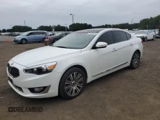 2016 Kia Cadenza Premium with VIN KNALN4D75G5211315, listed as a Copart auction lot 73291874 with 113,734 mi miles and Clean Title. Bid and sale history available at carsss.com. Image 1.