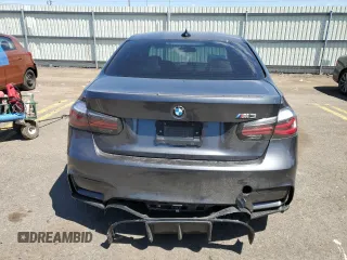 2015 BMW M3 with VIN WBS3C9C54FP804665, listed as a Copart auction lot 50595684 with 92,272 mi miles. Bid and sale history available at carsss.com. Image 6.