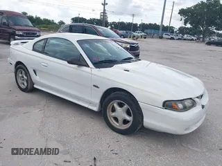 1997 Ford Mustang GT with VIN 1FALP42X8VF152984, listed as a IAAI auction lot 42738292 with 92,002 mi miles and . Bid and sale history available at DreamBid. Image 1.