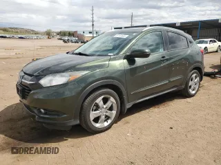 2016 Honda HR-V EX-L w/Navi with VIN 3CZRU6H77GM761013, listed as a Copart auction lot 53153565 with 37,363 mi miles and Salvage Title. Bid and sale history available at carsss.com. Image 1.