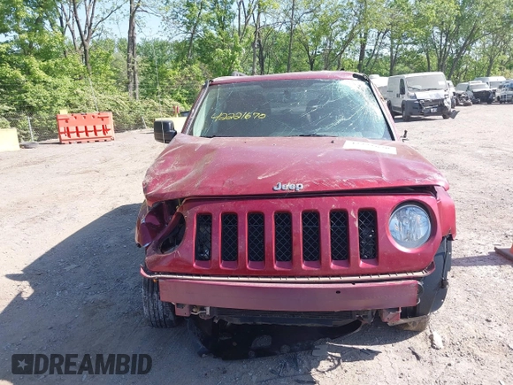 2016 Jeep Patriot Sport with VIN 1C4NJPBA7GD528395, listed as a IAAI auction lot 42221670 with 116,897 mi miles and . Bid and sale history available at DreamBid. Image 13.
