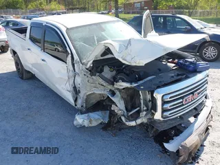 2019 GMC Canyon 4WD SLE z VIN 1GTG6CEN0K1353094, wystawiony jako IAAI lot #42065160 z przebiegiem 73 235 mil mil oraz . Historia ofert i sprzedaży dostępna na DreamBid. Obrazek 6.