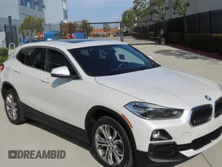 2019 BMW X2 sDrive28i with VIN WBXYJ3C57KEP77485, listed as a Copart auction lot 53721305 with 80,811 mi miles and Salvage Title. Bid and sale history available at carsss.com. Image 1.