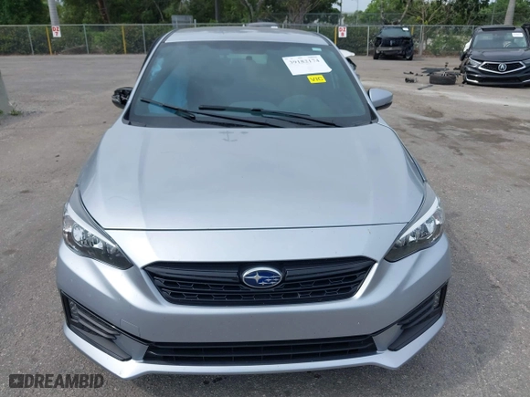 2022 Subaru Impreza Sport with VIN 4S3GTAL62N3725682, listed as a IAAI auction lot 39182174 with 8,456 mi miles. Bid and sale history available at carsss.com. Image 11.