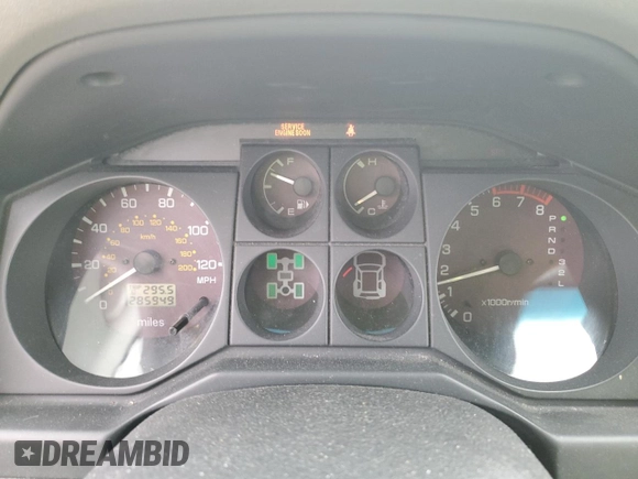 2002 Mitsubishi Montero XLS z VIN JA4MW31R02J005334, wystawiony jako Copart lot #79394064 z przebiegiem 285 949 mil mil oraz Czysty tytuł • Clean title. Historia ofert i sprzedaży dostępna na DreamBid. Obrazek 9.