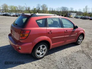 2005 Pontiac Vibe with VIN 5Y2SL63875Z408745, listed as a Copart auction lot 54991335 with 146,491 mi miles and Clean title. Bid and sale history available at DreamBid. Image 3.