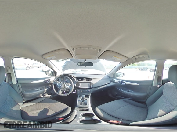 2019 Nissan Sentra S z VIN 3N1AB7AP3KY383463, wystawiony jako Copart lot #54905165 z przebiegiem 62 955 mil mil oraz Szkoda całkowita • Salvage title. Historia ofert i sprzedaży dostępna na DreamBid. Obrazek 14.