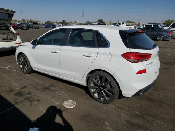2018 Hyundai Elantra GT Sport with VIN KMHH55LC4JU073160, listed as a Copart auction lot 74827894 with 28,226 mi miles and Clean Title. Bid and sale history available at carsss.com. Image 2.