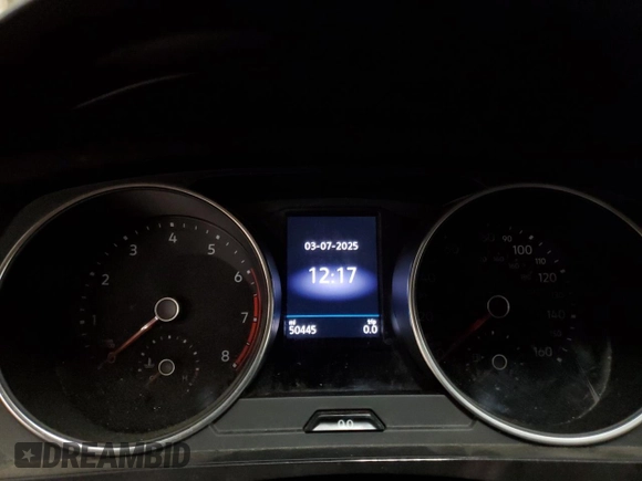 2021 Volkswagen Tiguan S with VIN 3VV0B7AX1MM019479, listed as a Copart auction lot 48524895 with 50,445 mi miles and Salvage Title. Bid and sale history available at DreamBid. Image 9.