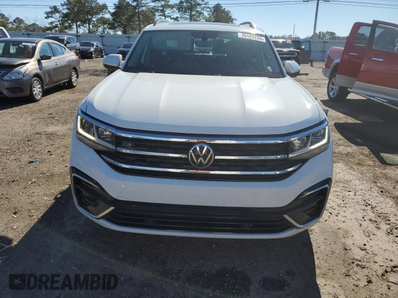 2021 Volkswagen Atlas SE with VIN 1V2PR2CA3MC562630, listed as a Copart auction lot 36489233 with 41,996 mi miles and Salvage title. Bid and sale history available at DreamBid. Image 5.