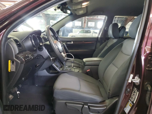 2013 Kia Sorento LX with VIN 5XYKTCA62DG386280, listed as a Copart auction lot 63623555 with 100,417 mi miles and Clean title. Bid and sale history available at DreamBid. Image 7.