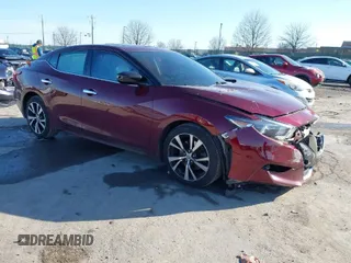 2018 Nissan Maxima SV with VIN 1N4AA6AP5JC367756, listed as a IAAI auction lot 41141245 with 84,242 mi miles. Bid and sale history available at carsss.com. Image 1.
