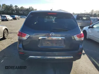 2013 Nissan Pathfinder SV with VIN 5N1AR2MM8DC670060, listed as a Copart auction lot 43708325 with 123,895 mi miles and Salvage Title. Bid and sale history available at carsss.com. Image 6.