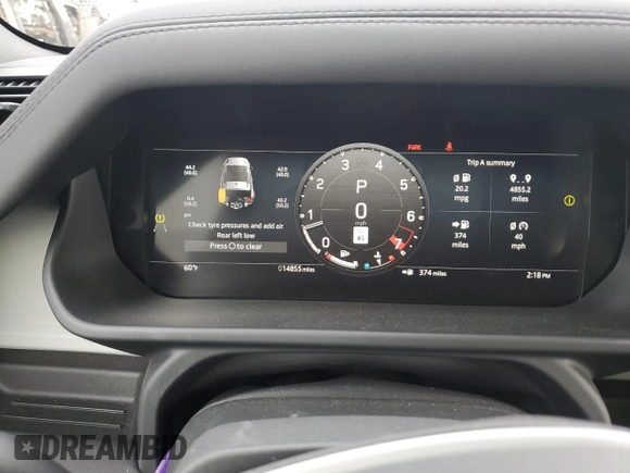 2024 Land Rover Defender S with VIN SALEJ6EX7R2284796, listed as a Copart auction lot 80064294 with 14,855 mi miles and Clean title. Bid and sale history available at DreamBid. Image 9.