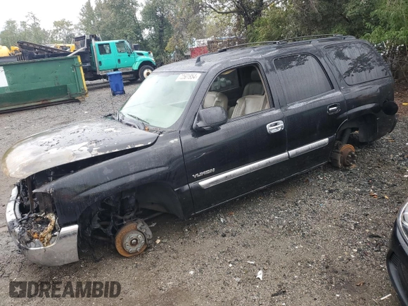 2006 GMC Yukon SLT with VIN 1GKEK13T86J105520, listed as a Copart auction lot 72501954 with 0 mi miles and Salvage Title. Bid and sale history available at carsss.com. Image 1.