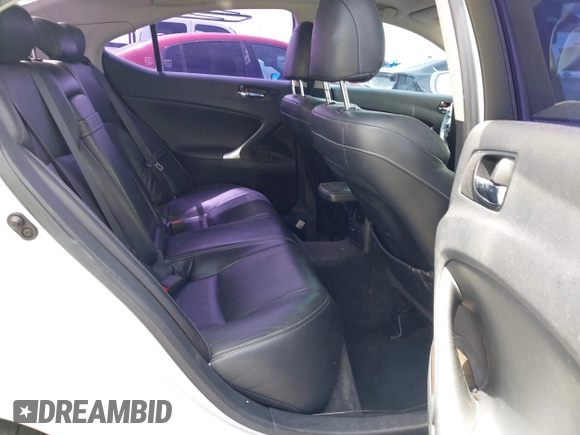 2010 Lexus IS 250 with VIN JTHBF5C23A2096390, listed as a IAAI auction lot 42361037 with 105,435 mi miles and . Bid and sale history available at DreamBid. Image 8.