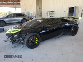 2021 Lamborghini Huracan z VIN ZHWUF5ZF0MLA15889, wystawiony jako Copart lot #45633785 z przebiegiem 58 037 mil mil oraz Szkody całkowita. Historia ofert i sprzedaży dostępna na DreamBid. Obrazek 1.