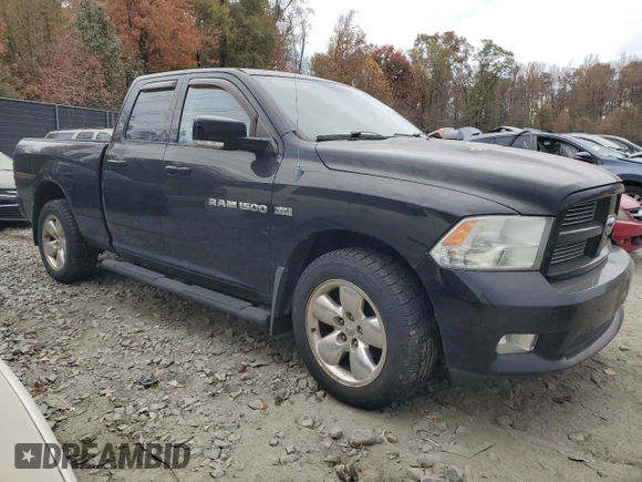 2012 Ram 1500 Sport with VIN 1C6RD7HT8CS104917, listed as a Copart auction lot 79052424 with 212,389 mi miles and Non repairable. Bid and sale history available at DreamBid. Image 4.
