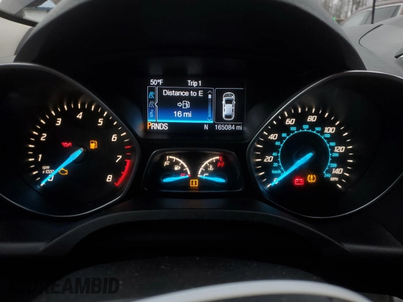 2013 Ford Escape SEL with VIN 1FMCU9HX1DUD19246, listed as a Copart auction lot 48191585 with 165,084 mi miles and Clean Title. Bid and sale history available at carsss.com. Image 9.
