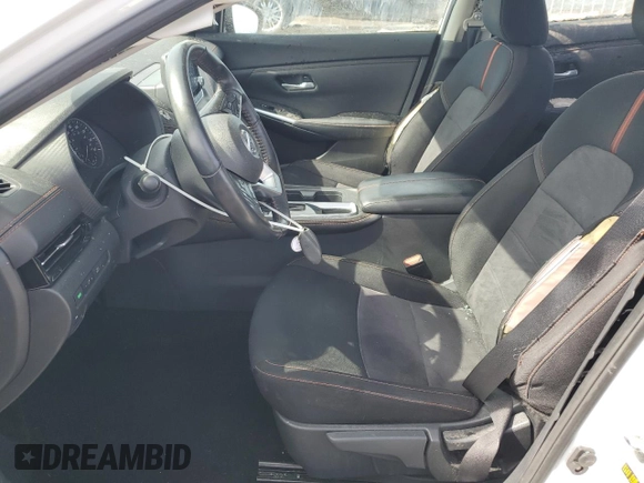 2021 Nissan Sentra SR with VIN 3N1AB8DV0MY288944, listed as a Copart auction lot 49735655 with 52,465 mi miles and Salvage Title. Bid and sale history available at carsss.com. Image 7.