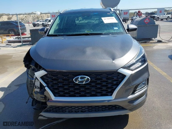 2020 Hyundai Tucson SEL with VIN KM8J33AL7LU172170, listed as a IAAI auction lot 41781942 with 75,301 mi miles. Bid and sale history available at carsss.com. Image 13.