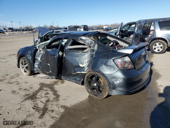 2007 Scion tC Spec with VIN JTKDE177770173206, listed as a Copart auction lot 42926375 with 0 mi miles and Salvage Title. Bid and sale history available at carsss.com. Image 2.